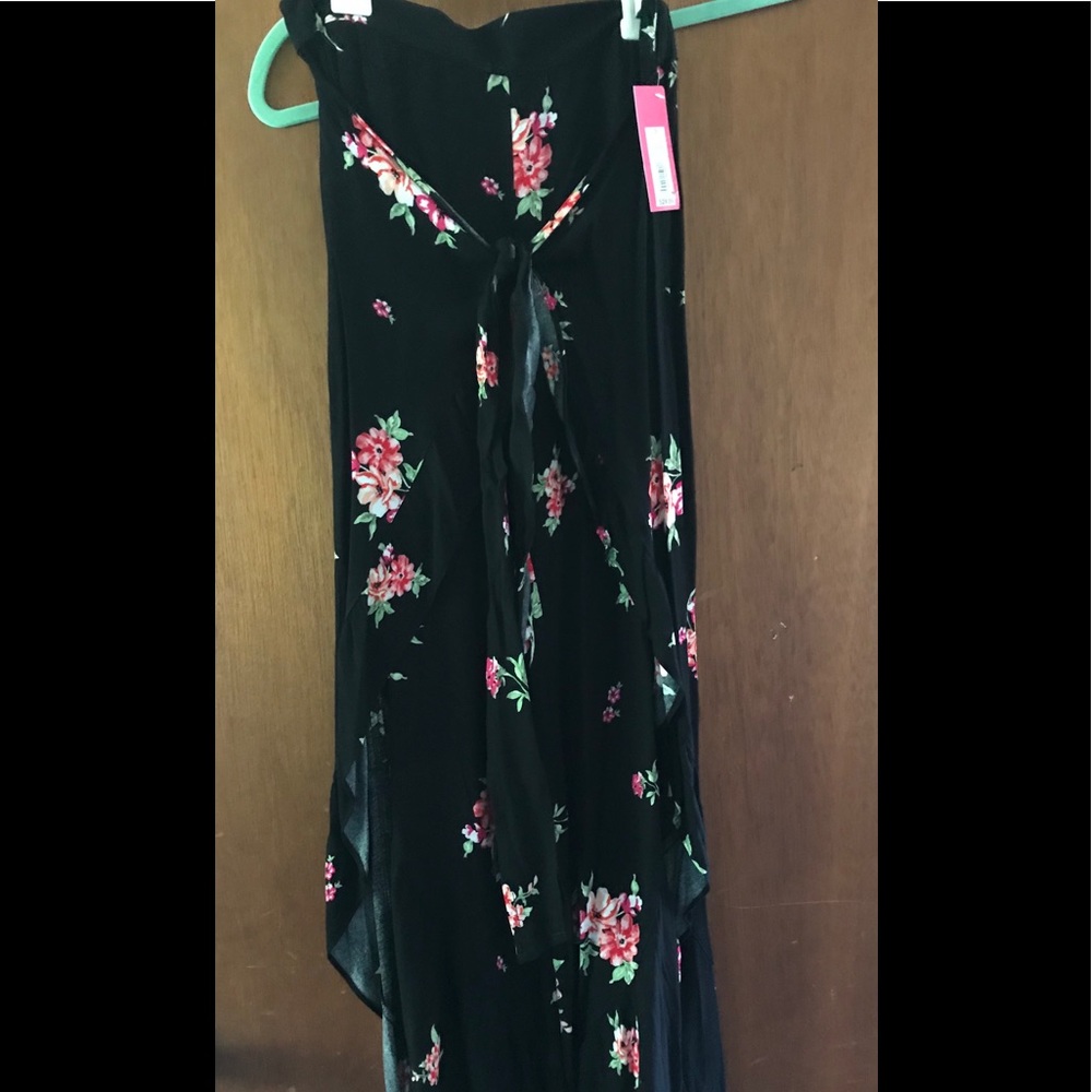 Tie front pants